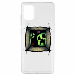 Чехол для Samsung A51 Minecraft Game - PrintSalon