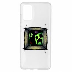 Чехол для Samsung S20+ Minecraft Game - PrintSalon