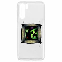 Чехол для Oppo A91/Reno3 Minecraft Game - PrintSalon