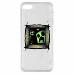 Чехол для iPhone5/5S/SE Minecraft Game - PrintSalon