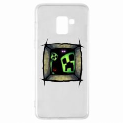 Чехол для Samsung A8+ 2018 Minecraft Game - PrintSalon