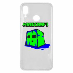 Чехол для Huawei P Smart Plus 2018 Minecraft Head - PrintSalon