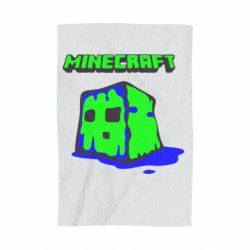 Полотенце с принтом Minecraft Head - PrintSalon