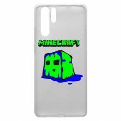 Чехол для Huawei P30 Pro Minecraft Head - PrintSalon