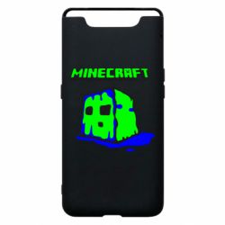 Чехол для Samsung A80 Minecraft Head - PrintSalon