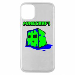 Чехол для iPhone 11 Pro Minecraft Head - PrintSalon