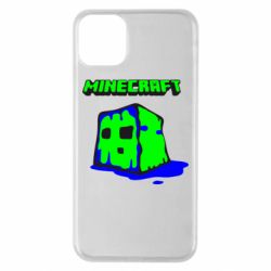 Чехол для iPhone 11 Pro Max Minecraft Head - PrintSalon