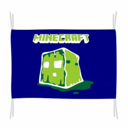 Флаг Minecraft Head - PrintSalon
