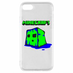Чехол для iPhone SE 2020 Minecraft Head - PrintSalon