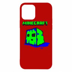 Чехол для iPhone 12 Pro Minecraft Head - PrintSalon