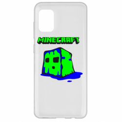Чехол для Samsung A31 Minecraft Head - PrintSalon