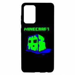 Чехол для Samsung A72 5G Minecraft Head - PrintSalon