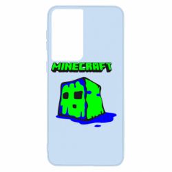Чехол для Samsung S21 Minecraft Head - PrintSalon