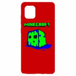 Чехол для Samsung Note 10 Lite Minecraft Head - PrintSalon