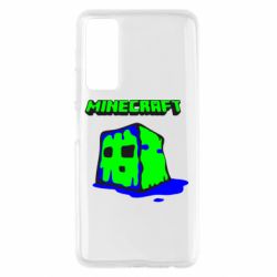 Чехол для Huawei P Smart 2021 Minecraft Head - PrintSalon