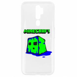 Чехол для Oppo A5/A9 2020 Minecraft Head - PrintSalon