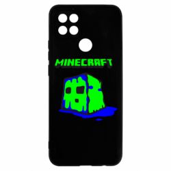 Чехол для Oppo A15s/A15 Minecraft Head - PrintSalon
