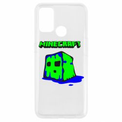 Чехол для Oppo A53/A32/A33 Minecraft Head - PrintSalon