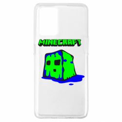 Чехол для Oppo A74 4G Minecraft Head - PrintSalon