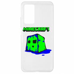 Чехол для Xiaomi Mi 10T/10T Pro Minecraft Head - PrintSalon