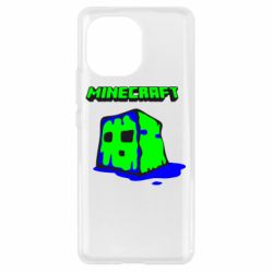 Чехол для Xiaomi Mi11 Minecraft Head - PrintSalon