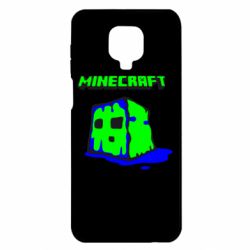 Чехол для Xiaomi Redmi Note 9S/9Pro/9Pro Max Minecraft Head - PrintSalon