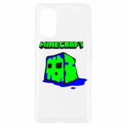 Чехол для Realme 7 Pro Minecraft Head - PrintSalon