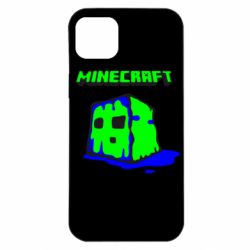 Чехол для iPhone 14 Plus Minecraft Head - PrintSalon