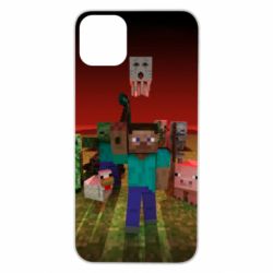 Чехол для iPhone 11 Pro Max Minecraft heroes - PrintSalon