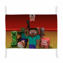 Флаг Minecraft heroes - PrintSalon