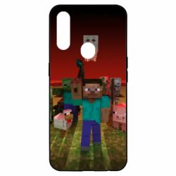 Чехол для Oppo A31 Minecraft heroes - PrintSalon