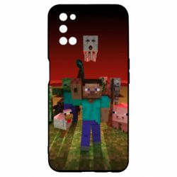 Чехол для Oppo A52/A72/A92 Minecraft heroes - PrintSalon