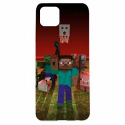 Чехол для Oppo A92s Minecraft heroes - PrintSalon