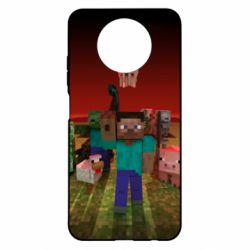 Чехол для Xiaomi Redmi Note 9 5G/Redmi Note 9T Minecraft heroes - PrintSalon