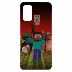 Чехол для Realme 7 Pro Minecraft heroes - PrintSalon