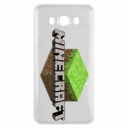 Чехол для Samsung J7 2016 Minecraft Land - PrintSalon