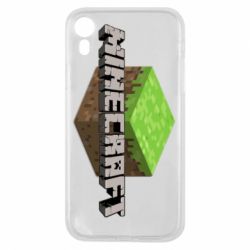 Чехол для iPhone XR Minecraft Land - PrintSalon