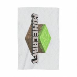 Полотенце с принтом Minecraft Land - PrintSalon