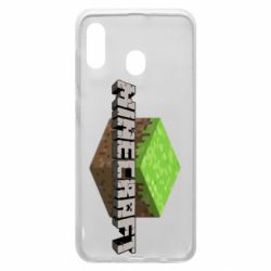 Чехол для Samsung A30 Minecraft Land - PrintSalon