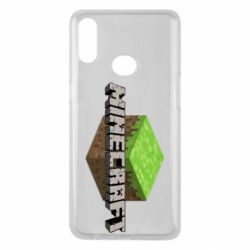 Чехол для Samsung A10s Minecraft Land - PrintSalon