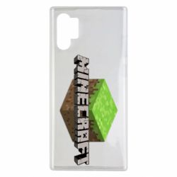 Чехол для Samsung Note 10 Plus Minecraft Land - PrintSalon