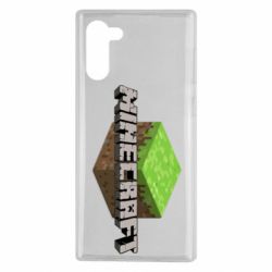 Чехол для Samsung Note 10 Minecraft Land - PrintSalon