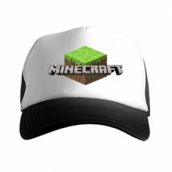 Кепка-тракер Minecraft Land - PrintSalon