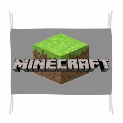 Флаг Minecraft Land - PrintSalon