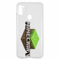 Чехол для Samsung A11/M11 Minecraft Land - PrintSalon