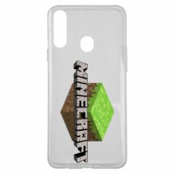 Чехол для Samsung A20s Minecraft Land - PrintSalon