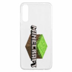 Чехол для Samsung A50 Minecraft Land - PrintSalon