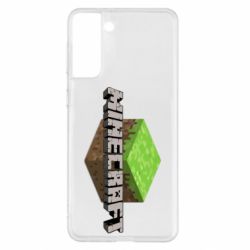 Чехол для Samsung S21+ Minecraft Land - PrintSalon