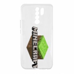 Чехол для Xiaomi Redmi 9 Minecraft Land - PrintSalon