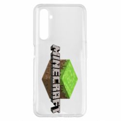 Чехол для Realme 6 Pro Minecraft Land - PrintSalon